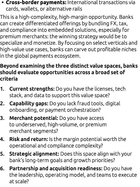 • Cross border payments: International transactions via cards, wallets, or alternative rails This is a high complexit...