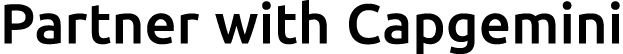 Partner with Capgemini