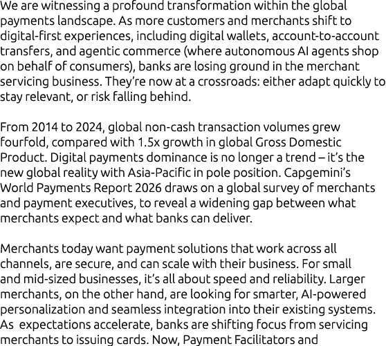 We are witnessing a profound transformation within the global payments landscape. As more customers and merchants shi...