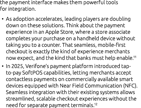 the payment interface makes them powerful tools for integration. • As adoption accelerates, leading players are doubl...