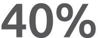 40%